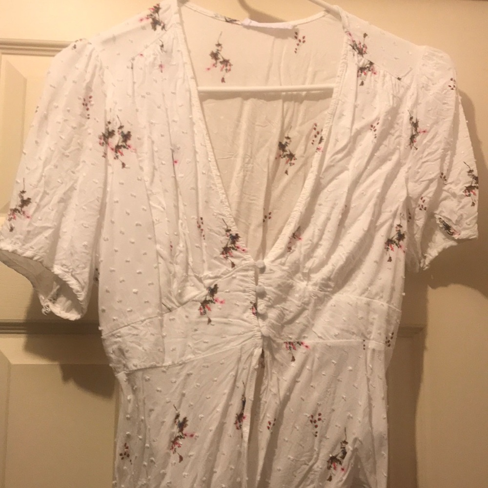 Lush open blouse